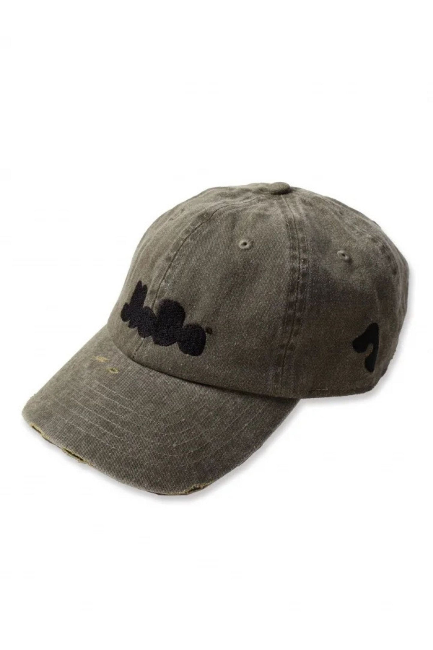 jieda logo damage dyed cap
