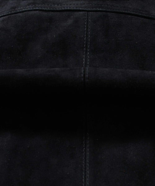 leather blouson jacket