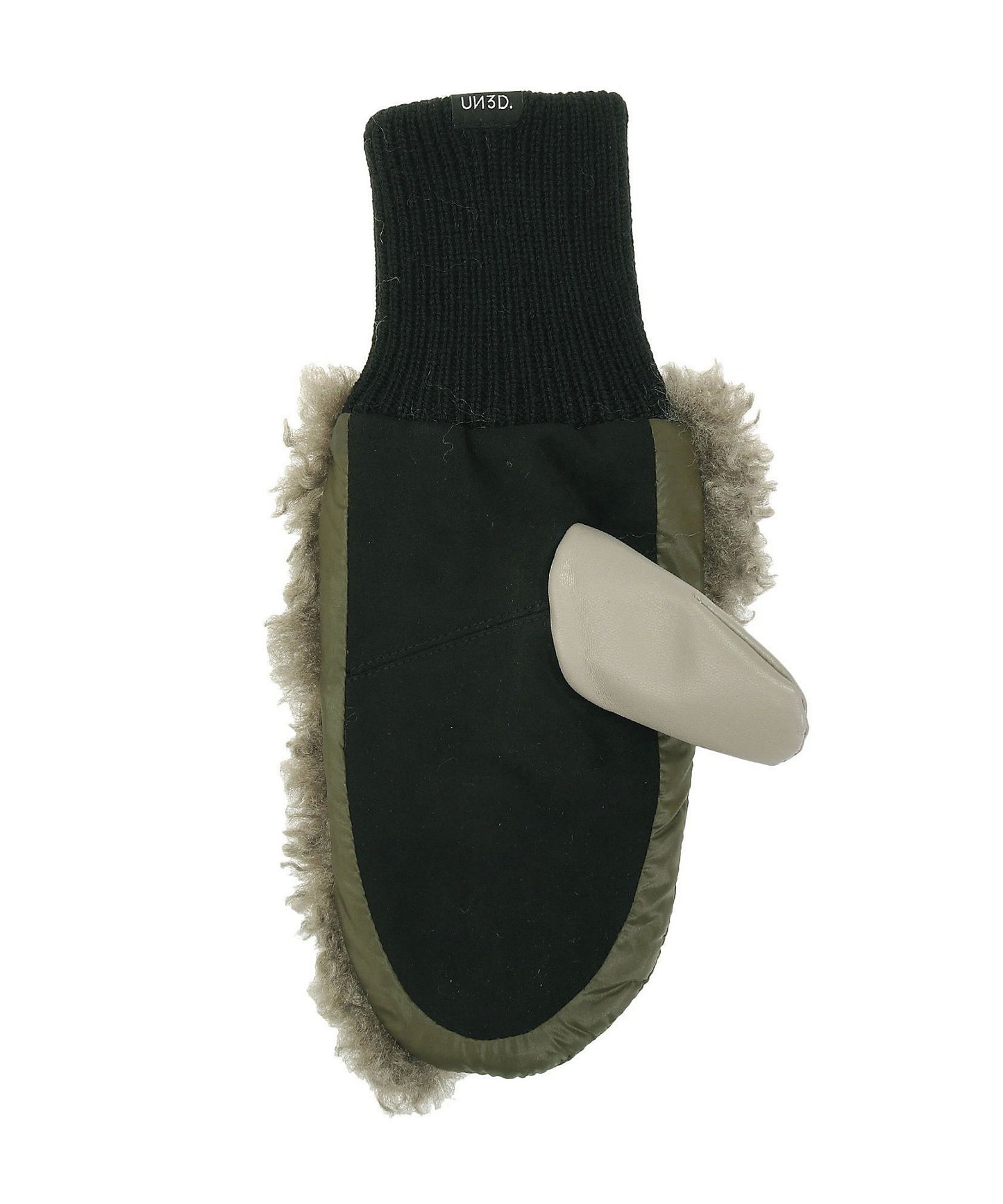 fabric mix mittens