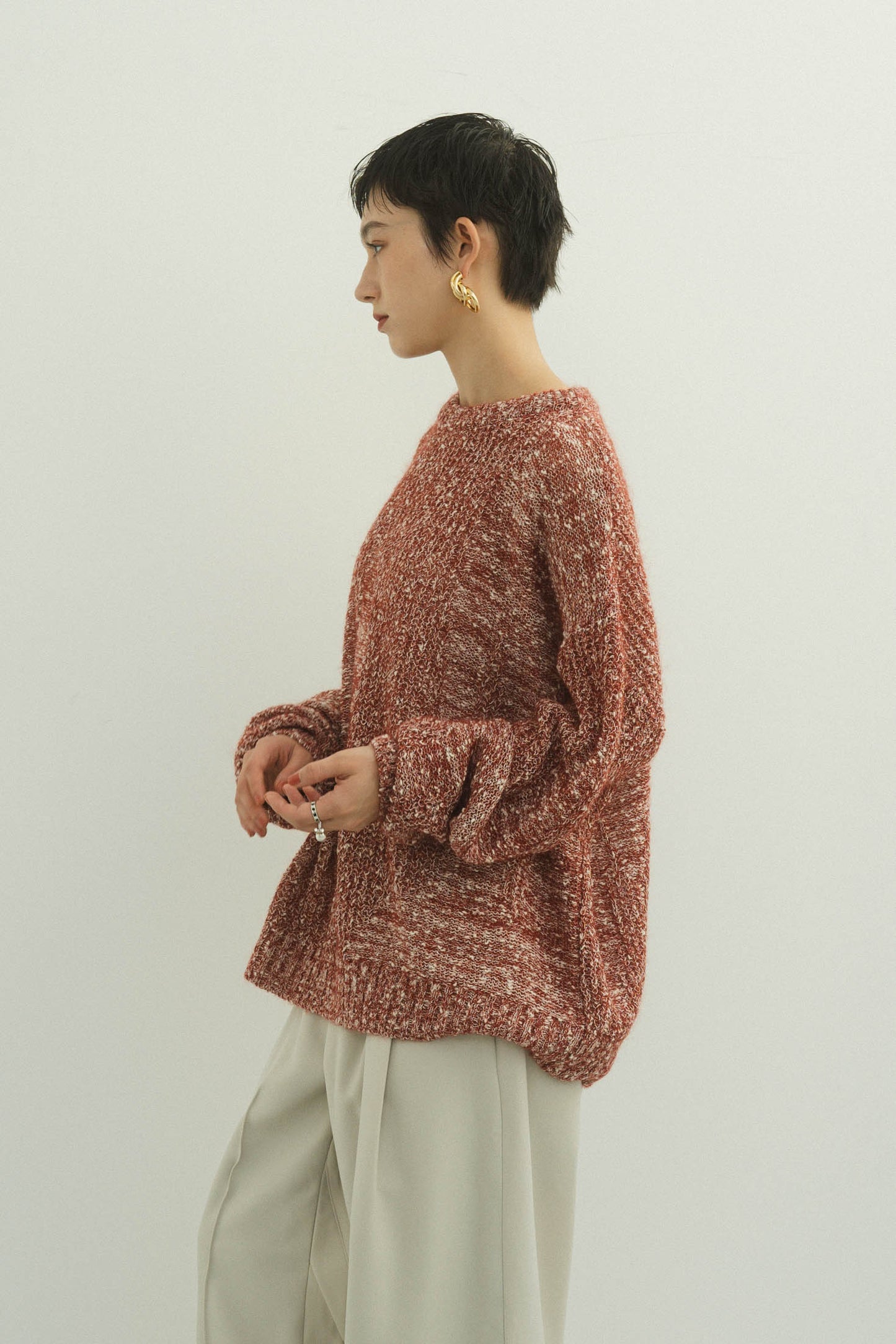 jaguard sheer knit