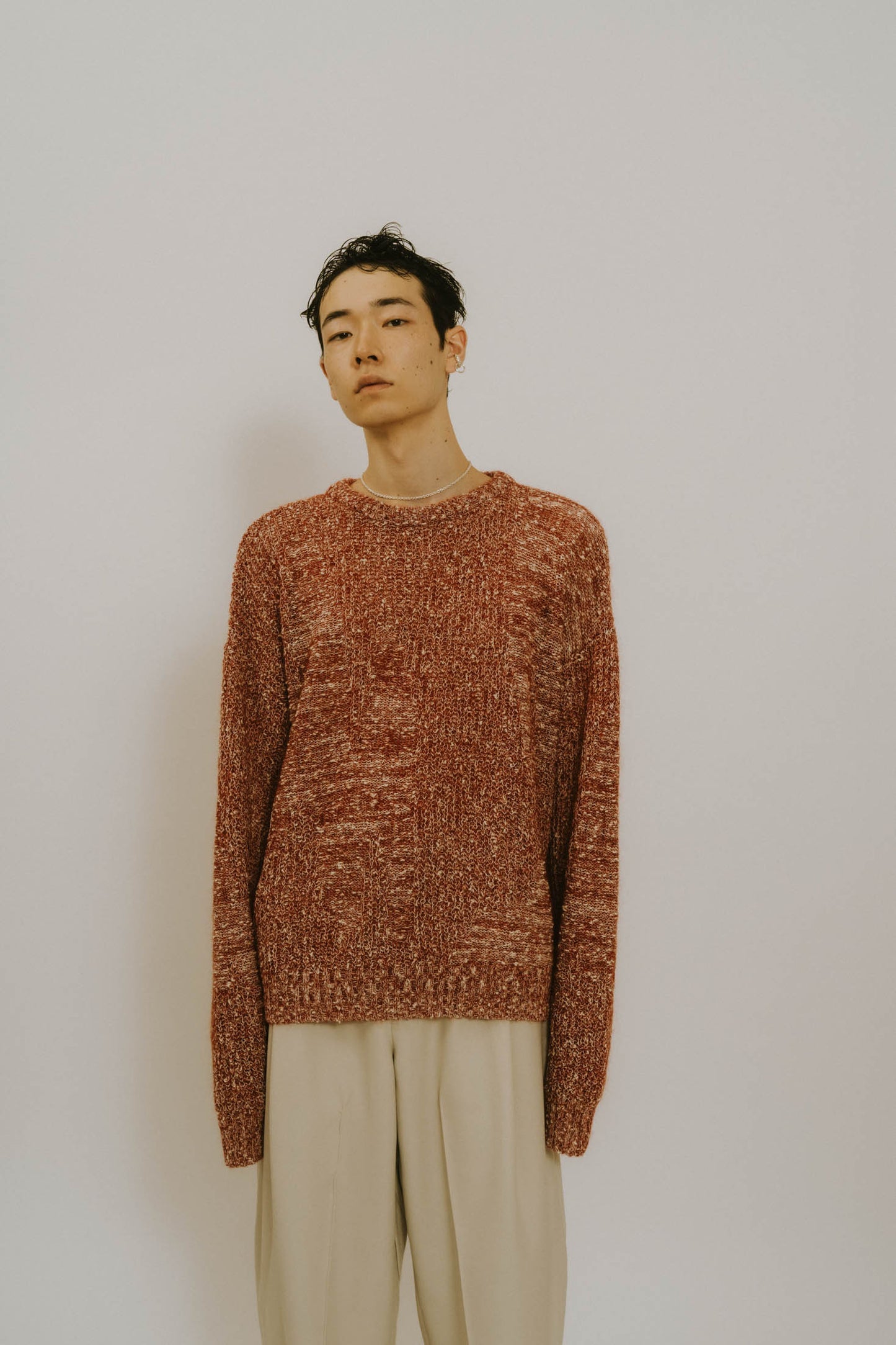 jaguard sheer knit