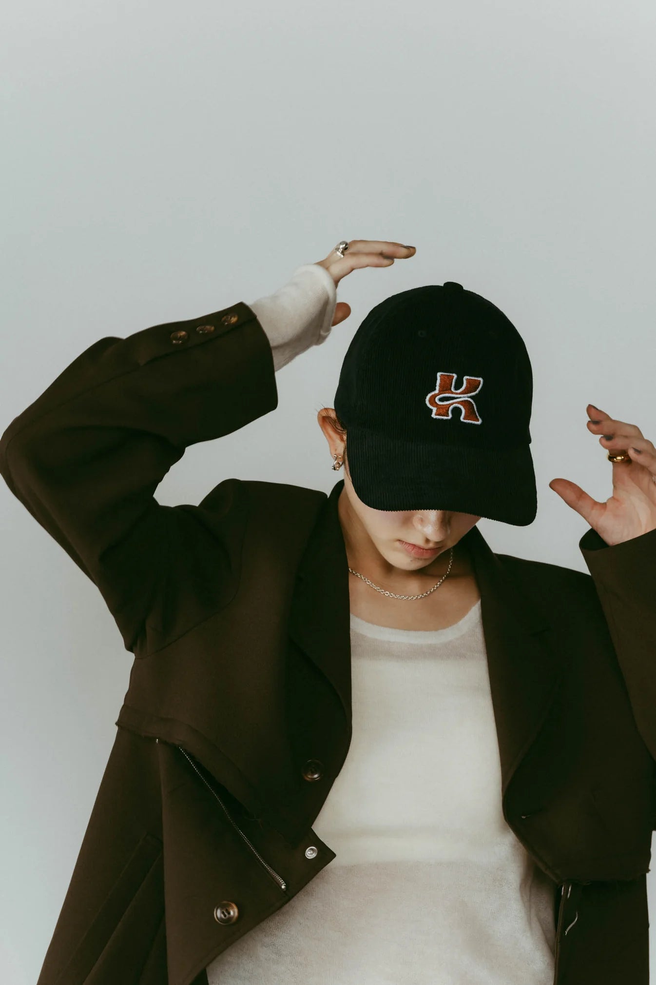 corduroy cap