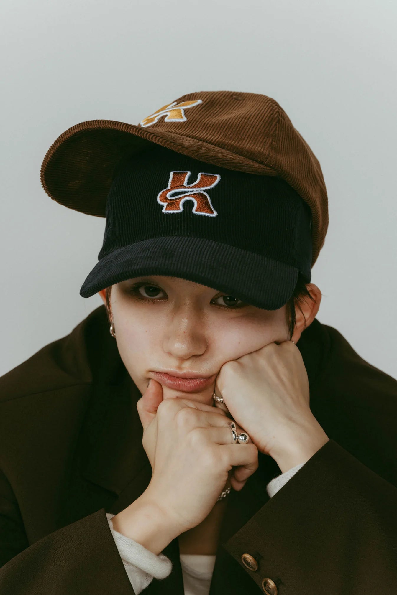corduroy cap