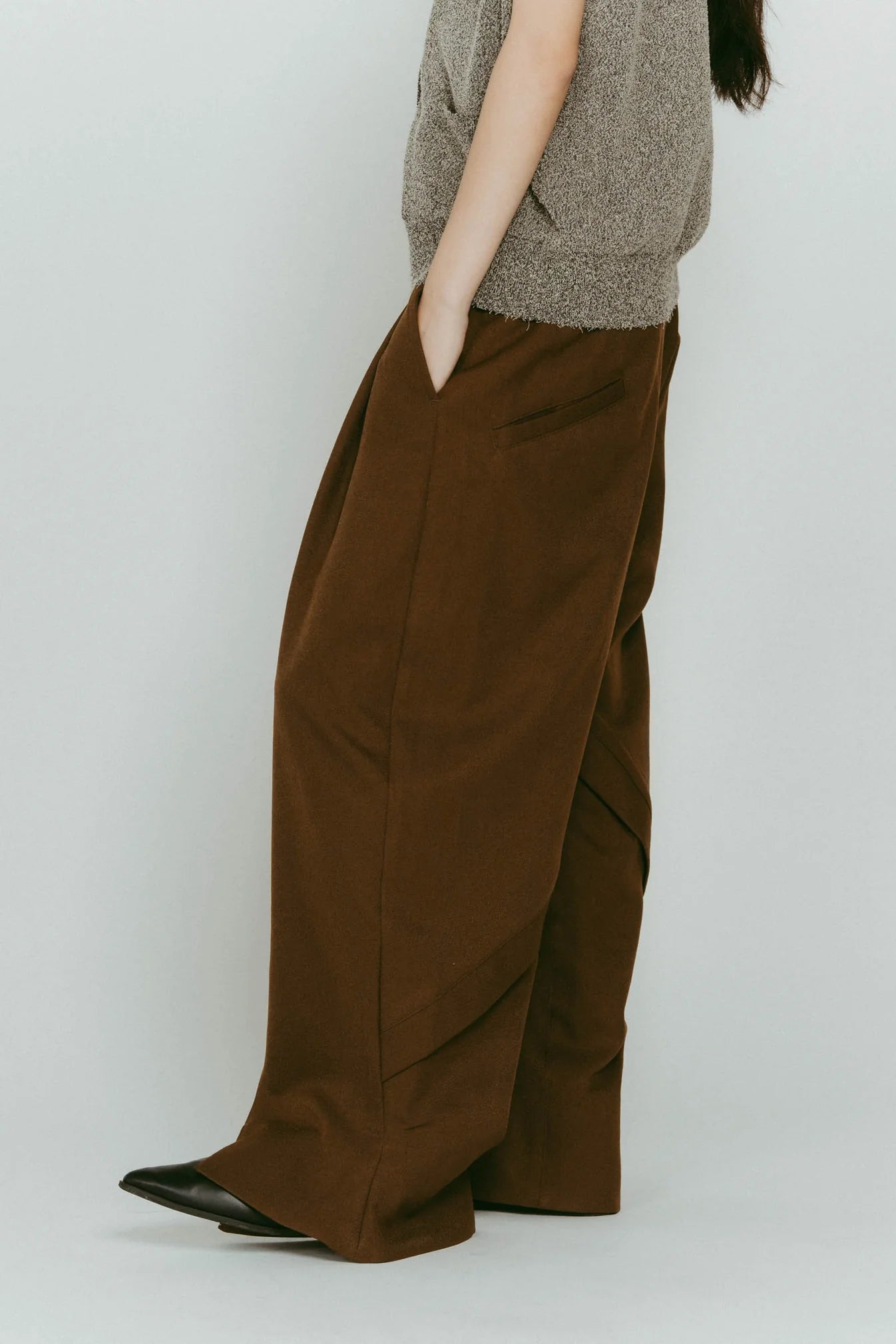 front slit pants(unisex)