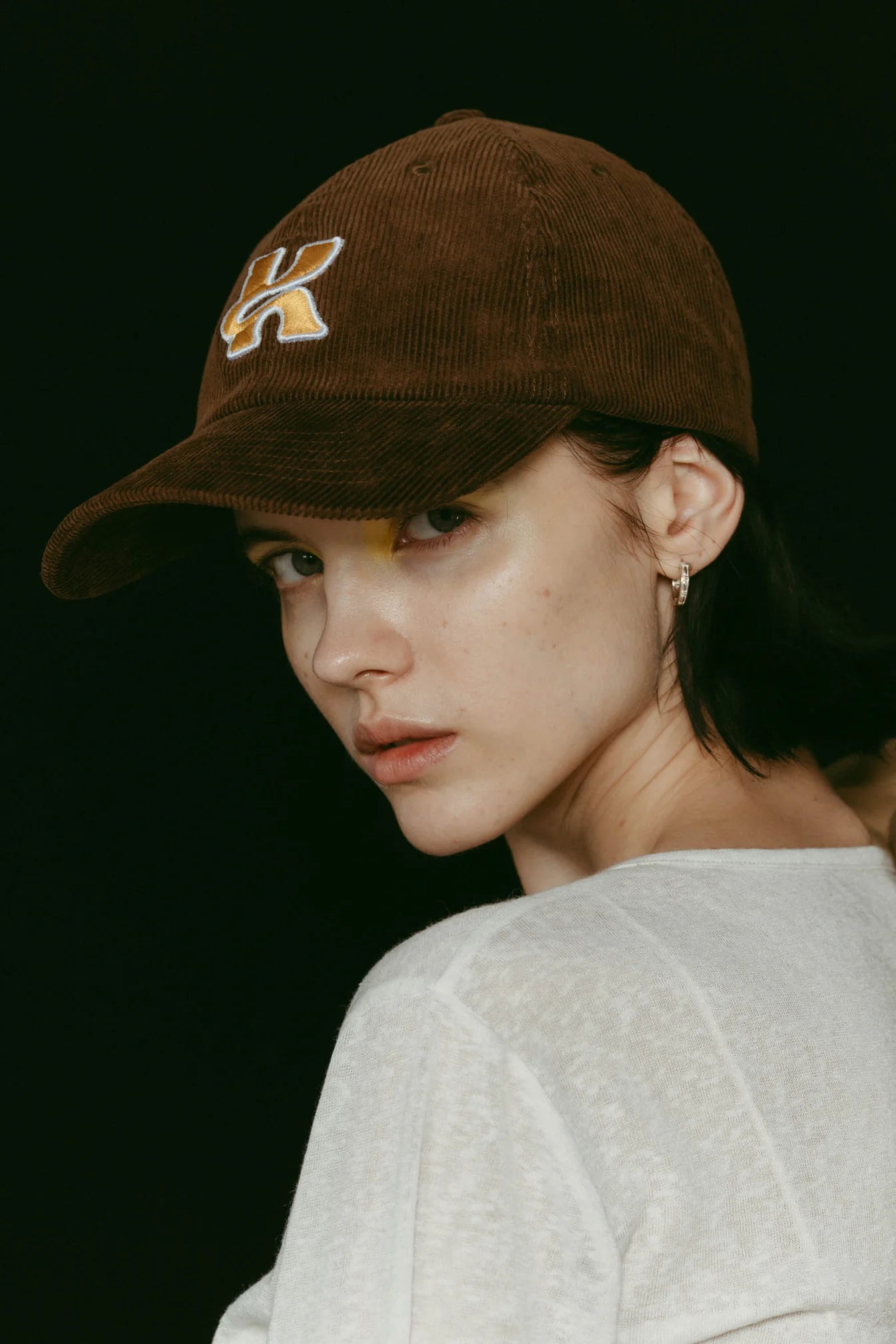 corduroy cap