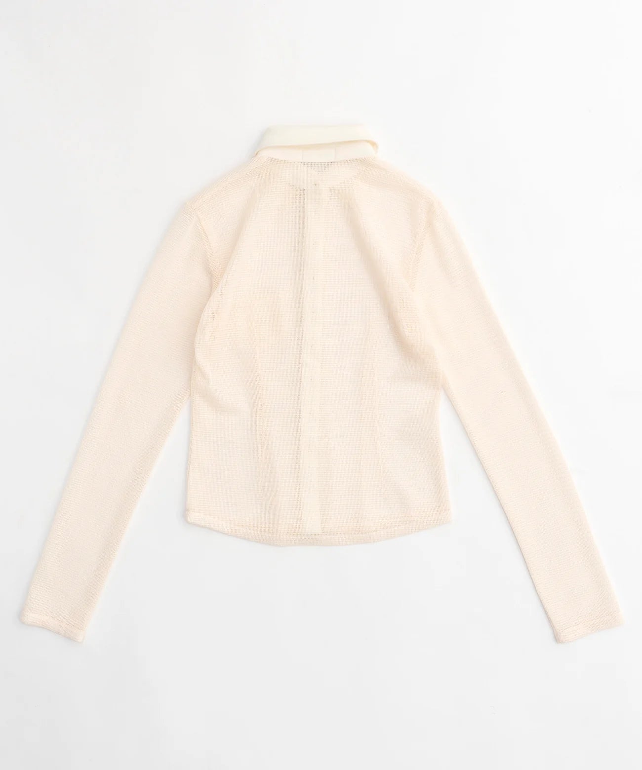 slub mesh shirt