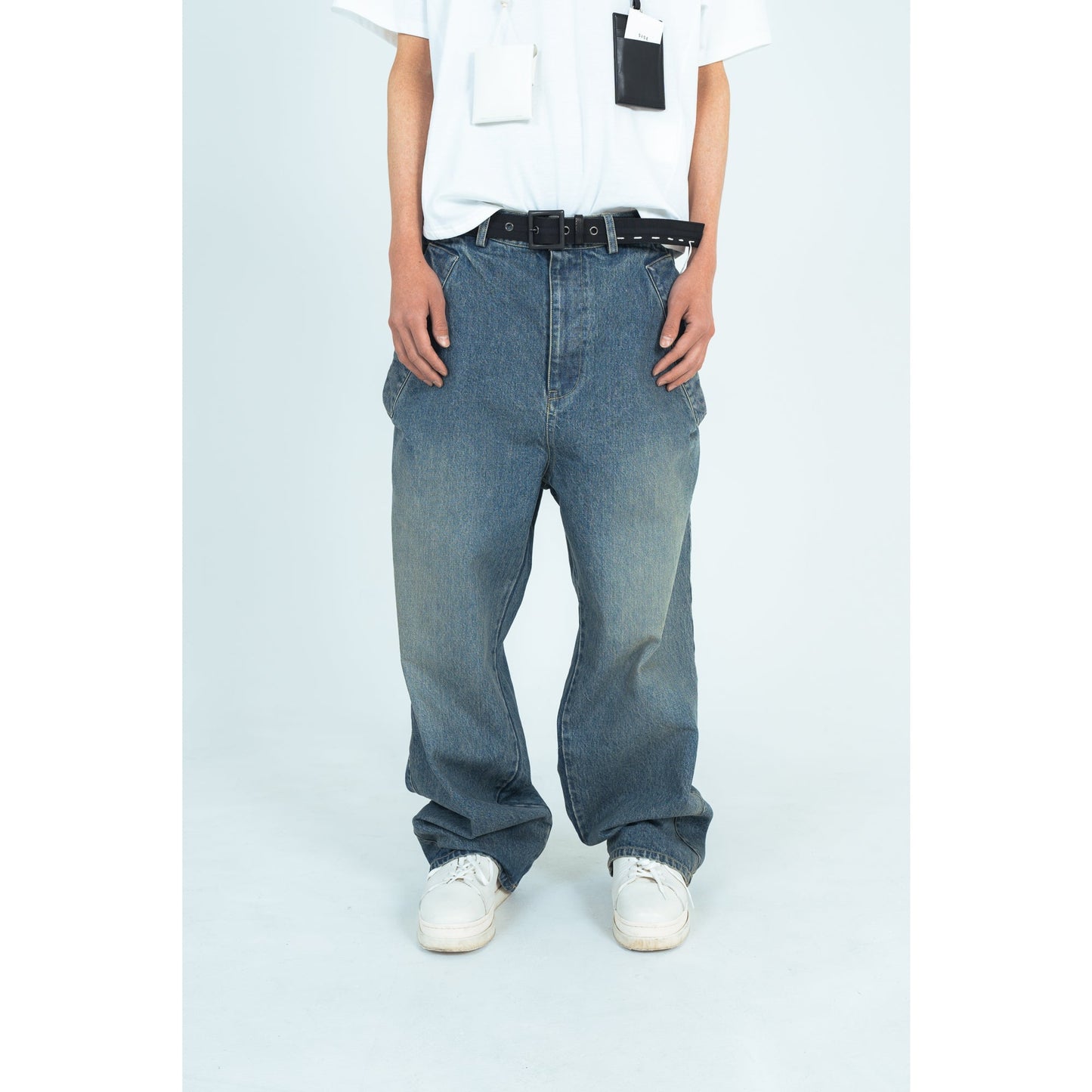 sise denim pants