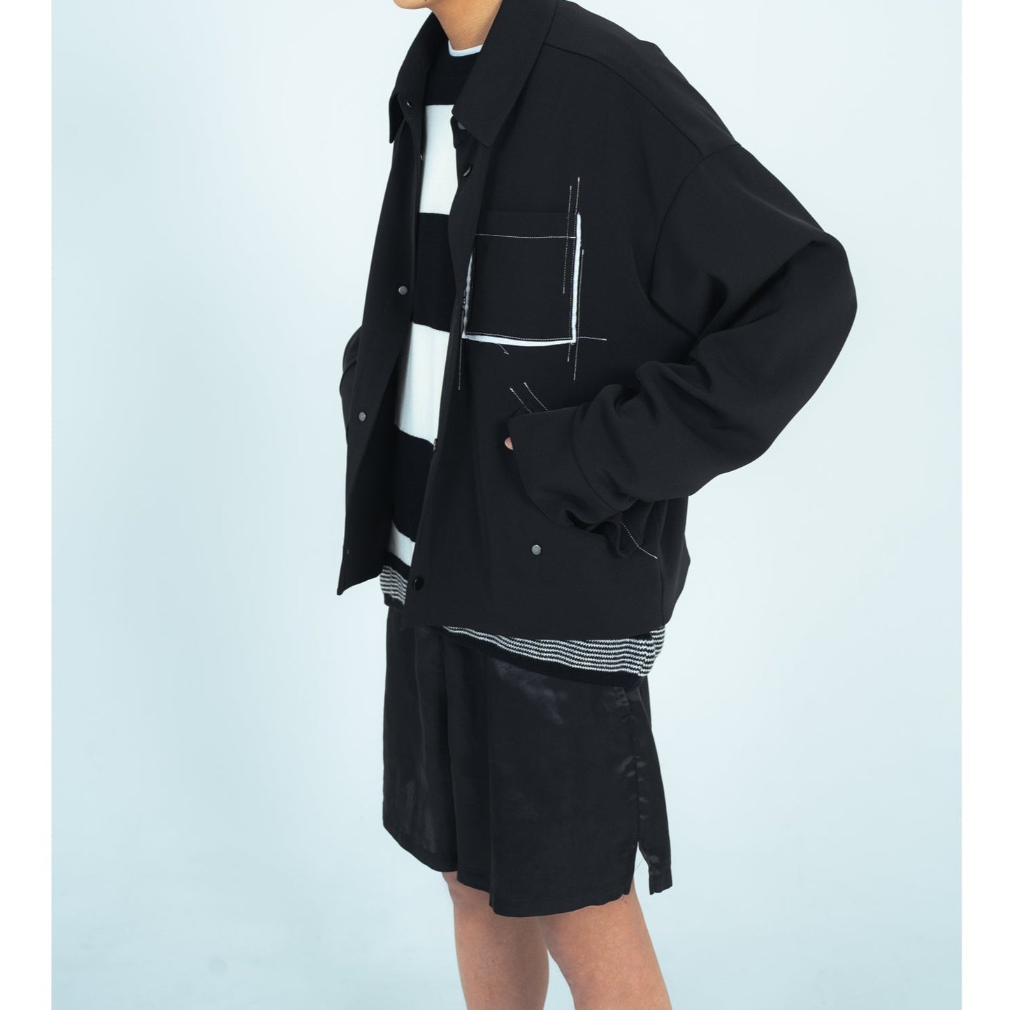 steching blouson