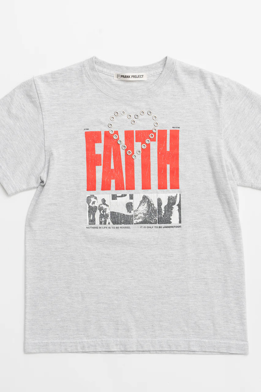 heart eyelet FAITH-TEE