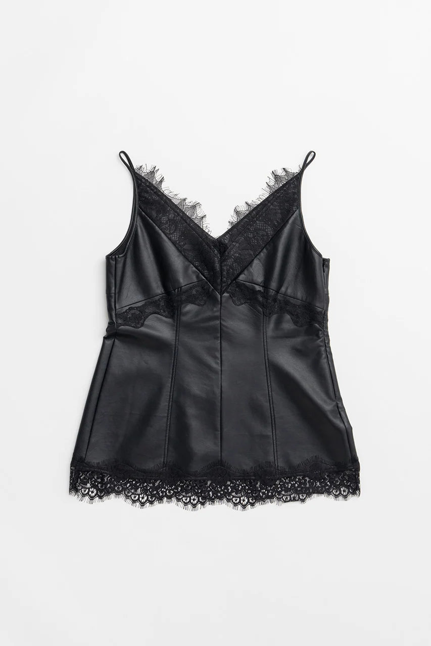v-neck lace camisole