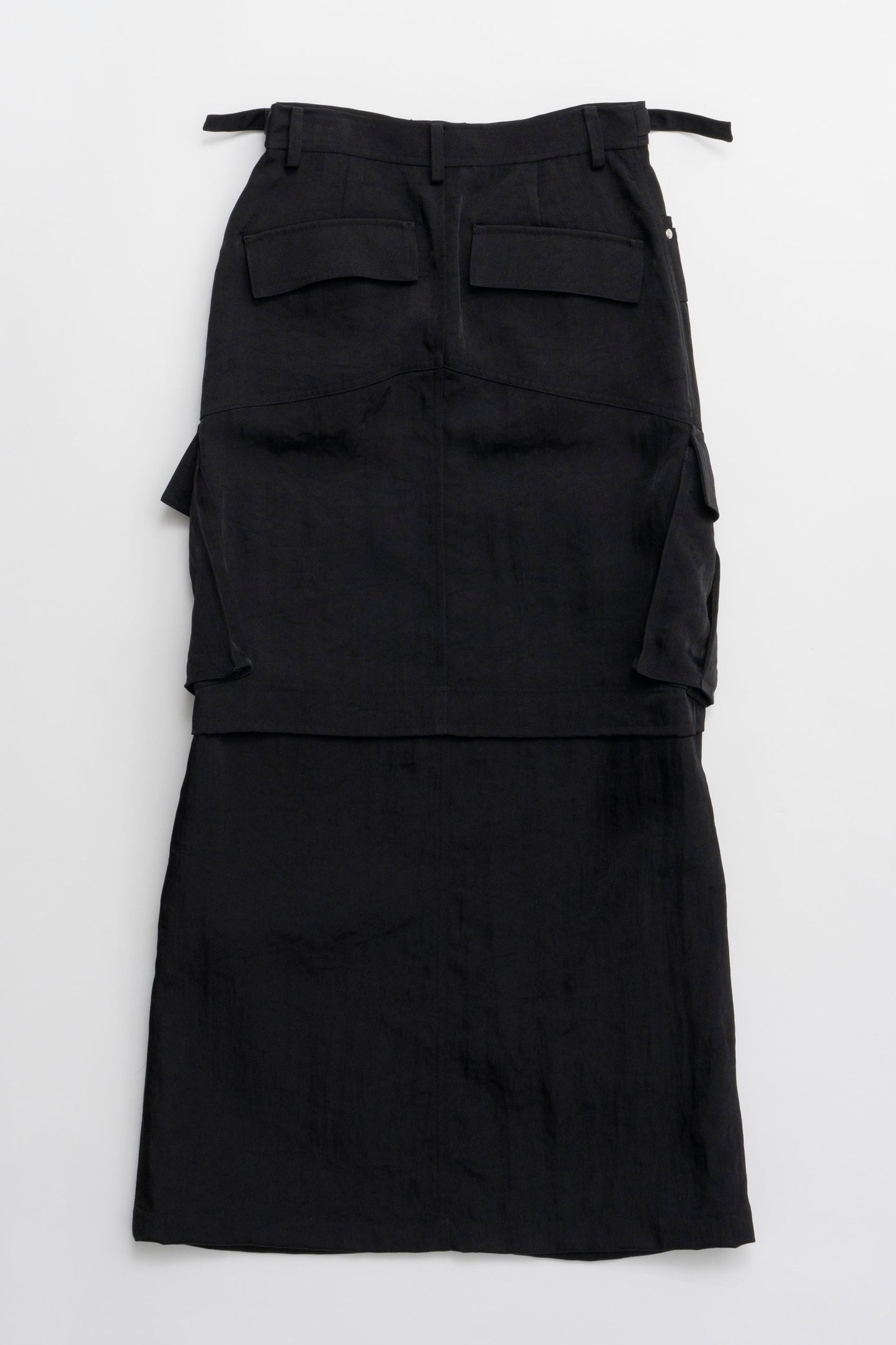 cargo pocket maxi skirt