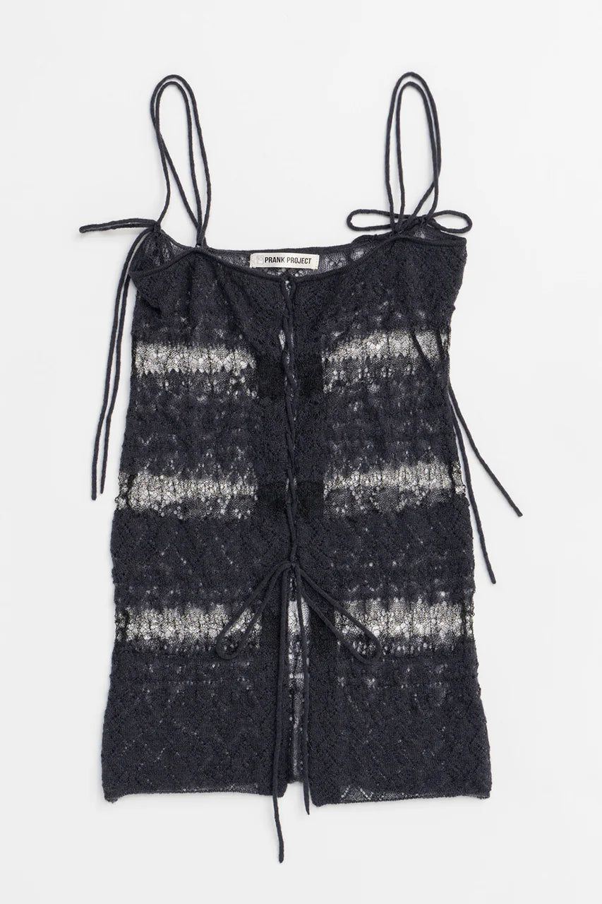 mohair lace cami tunic