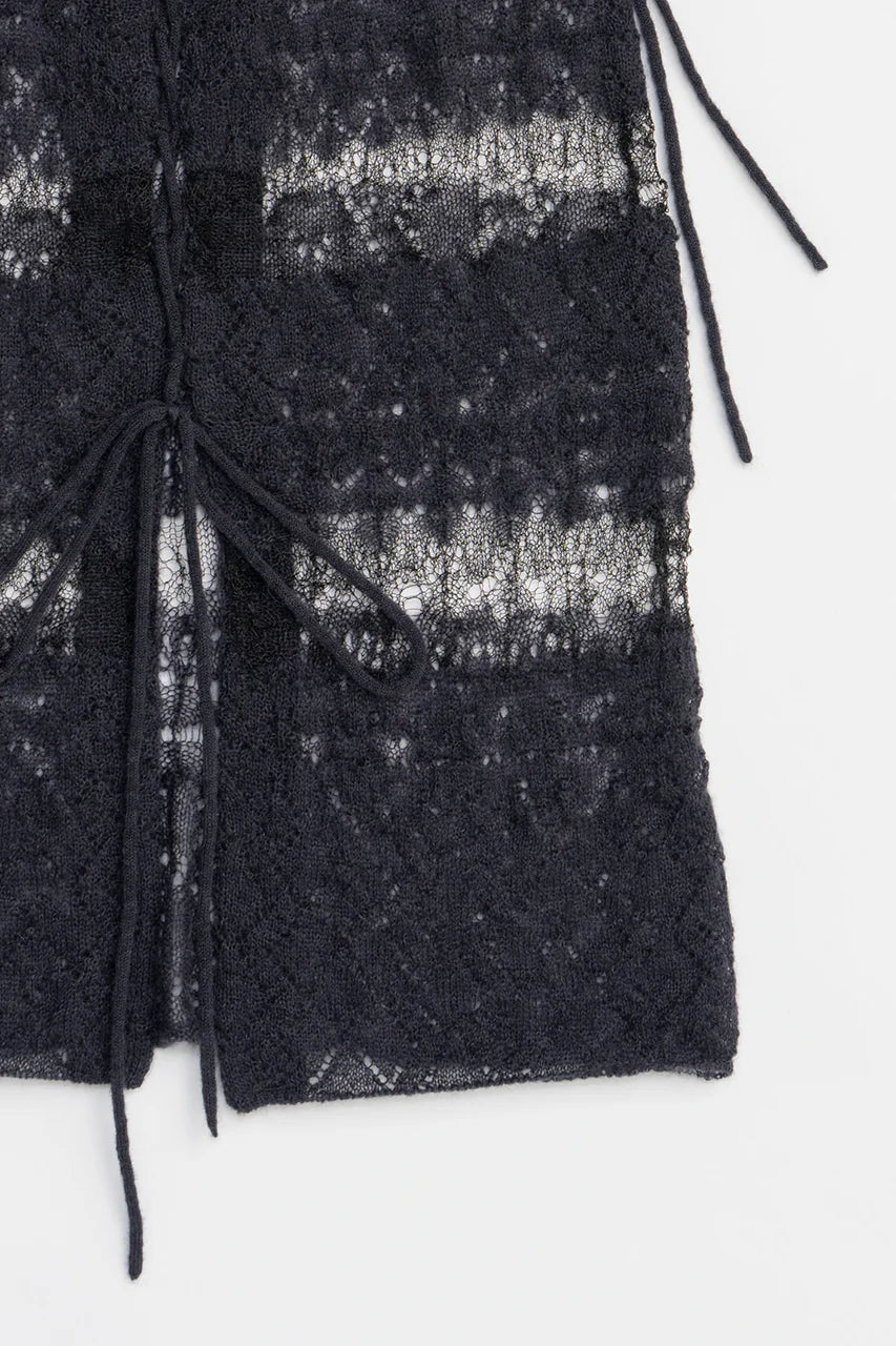 mohair lace cami tunic