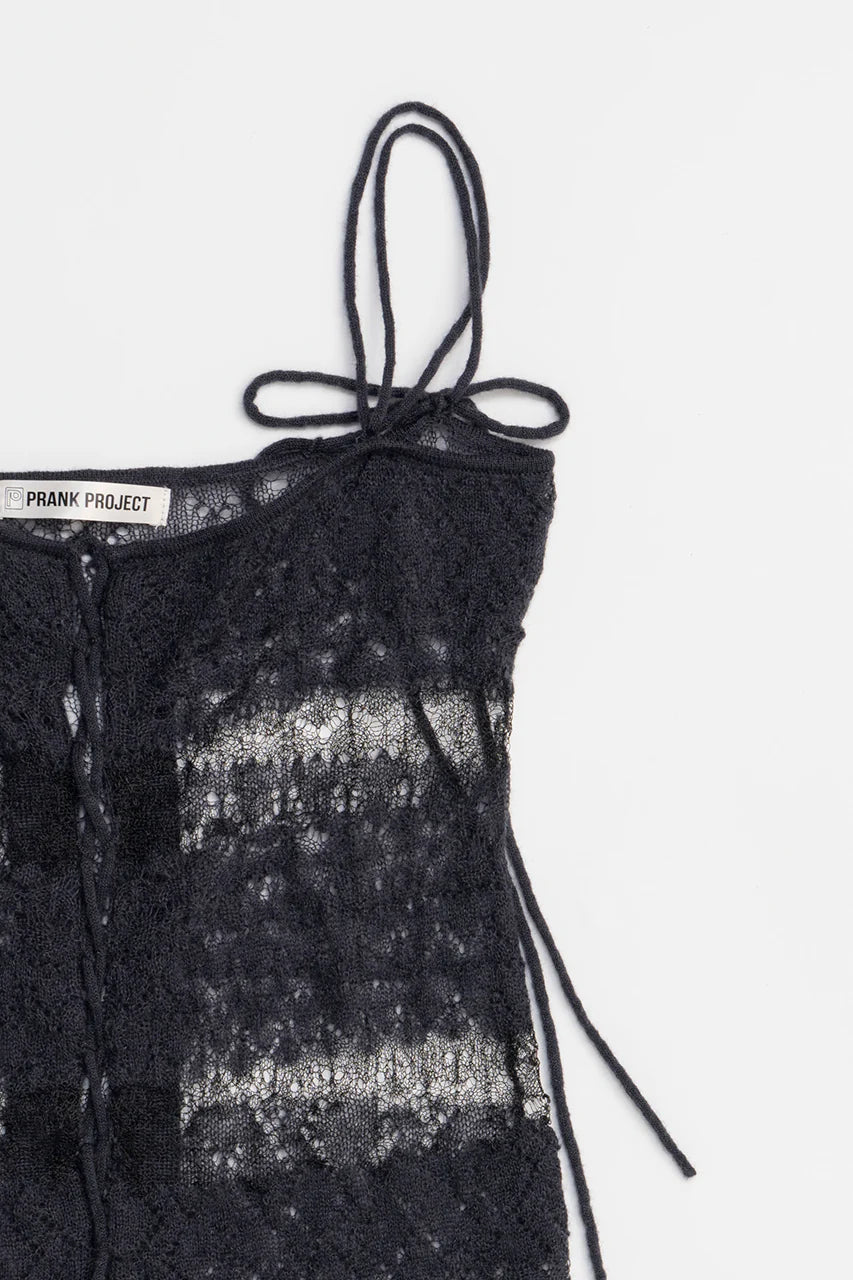 mohair lace cami tunic