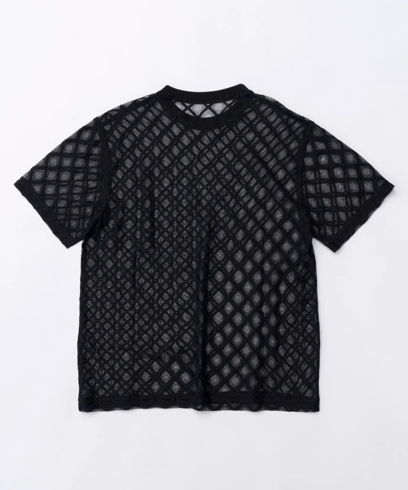 lace logo print oversized t-shirt