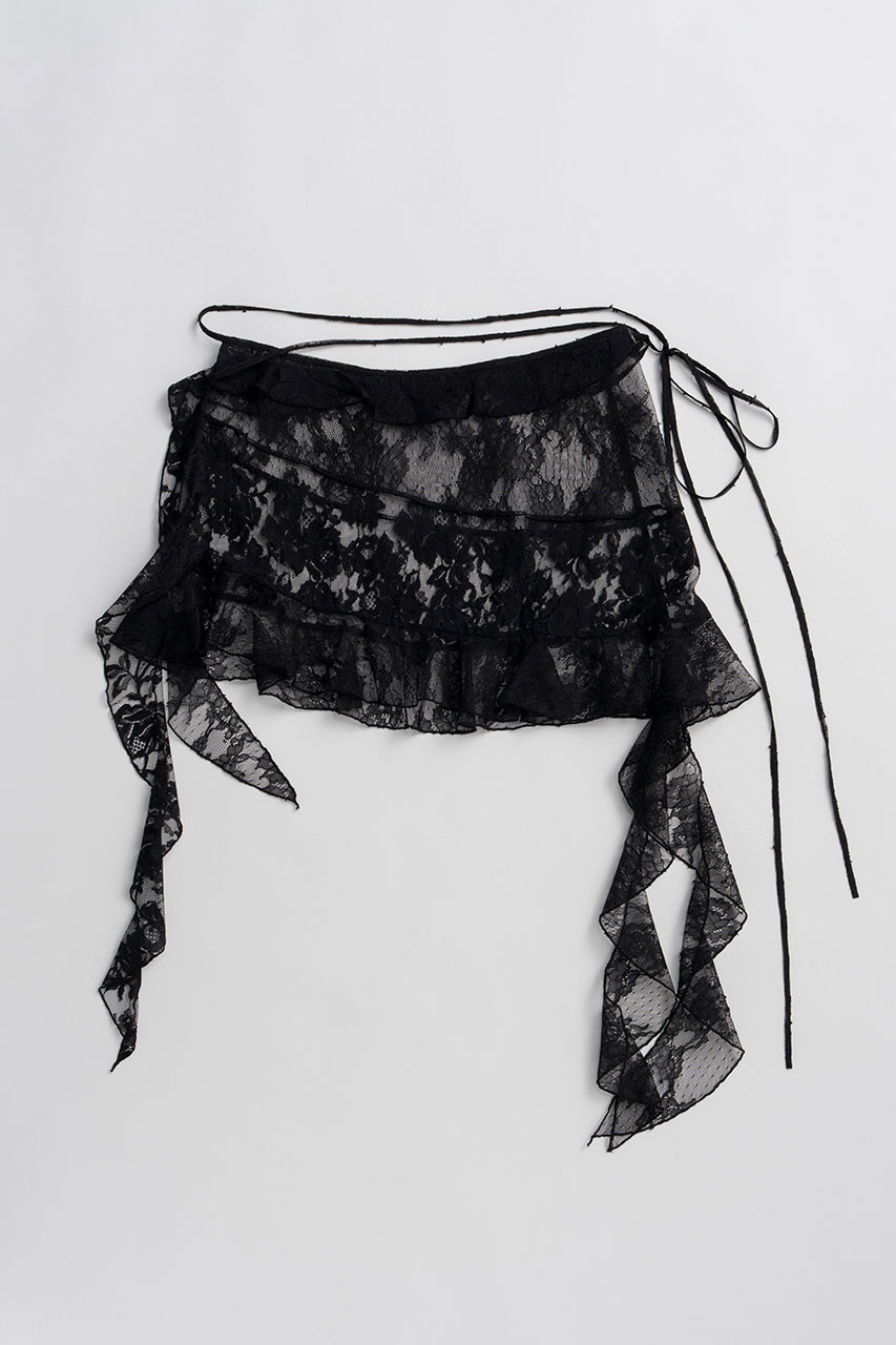 lace wrap skirt