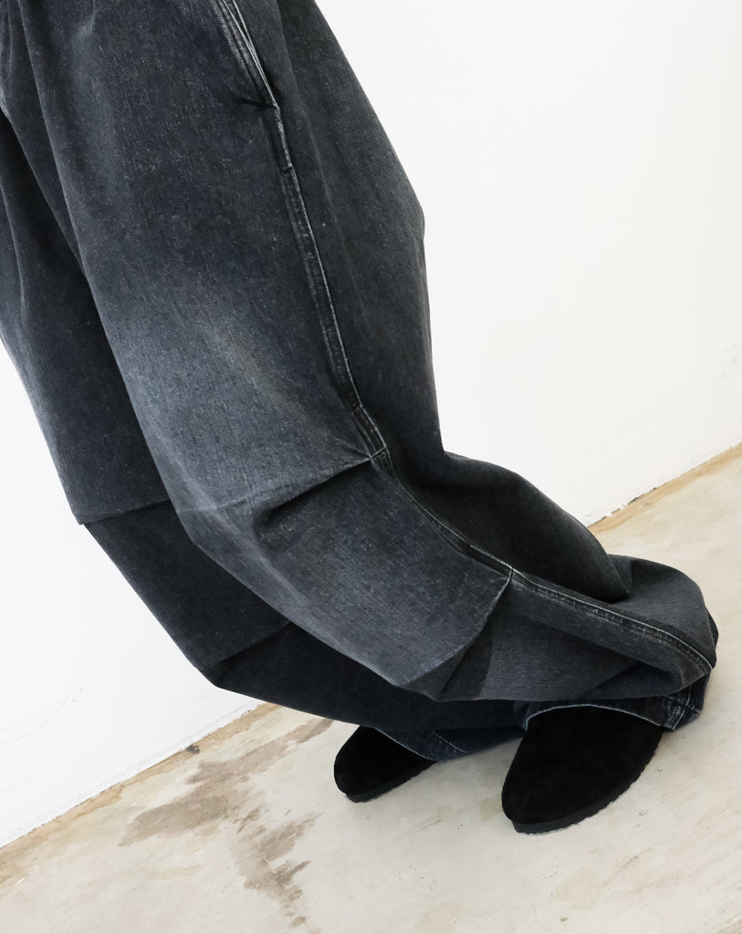 12oz parachute denim pants
