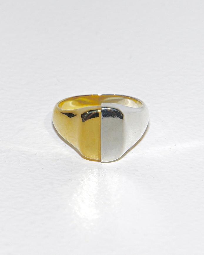 dual natured signet ring