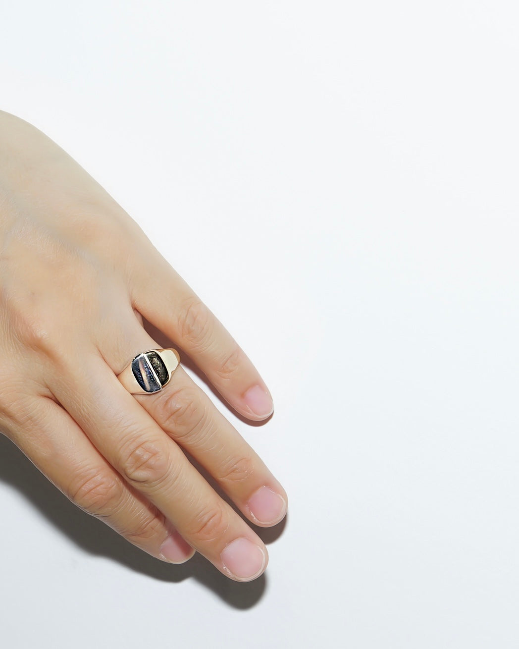 dual natured signet ring