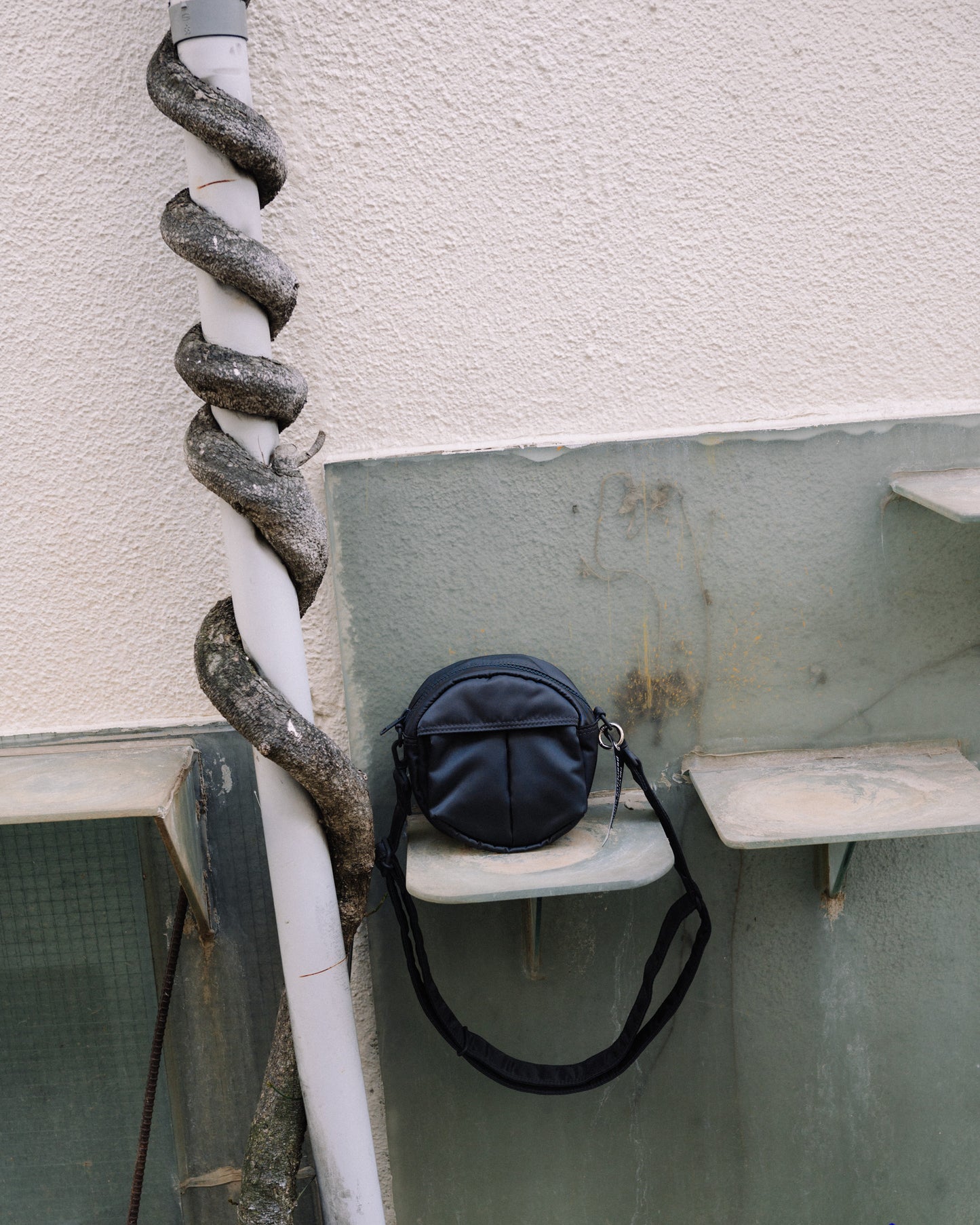 POTR x bp shoulder bag in nylon twill