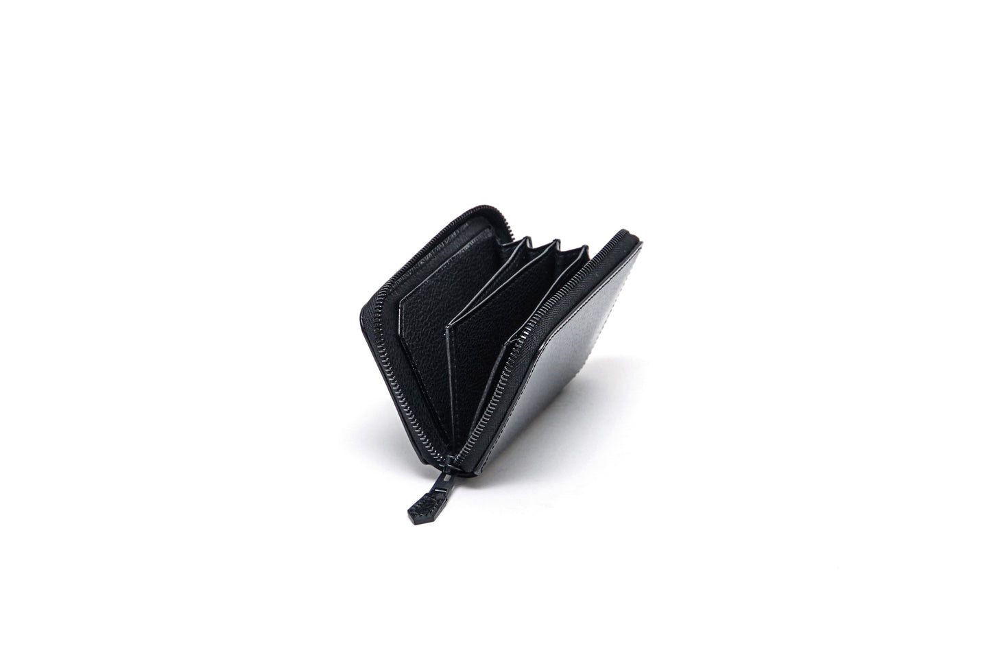 short zip wallet