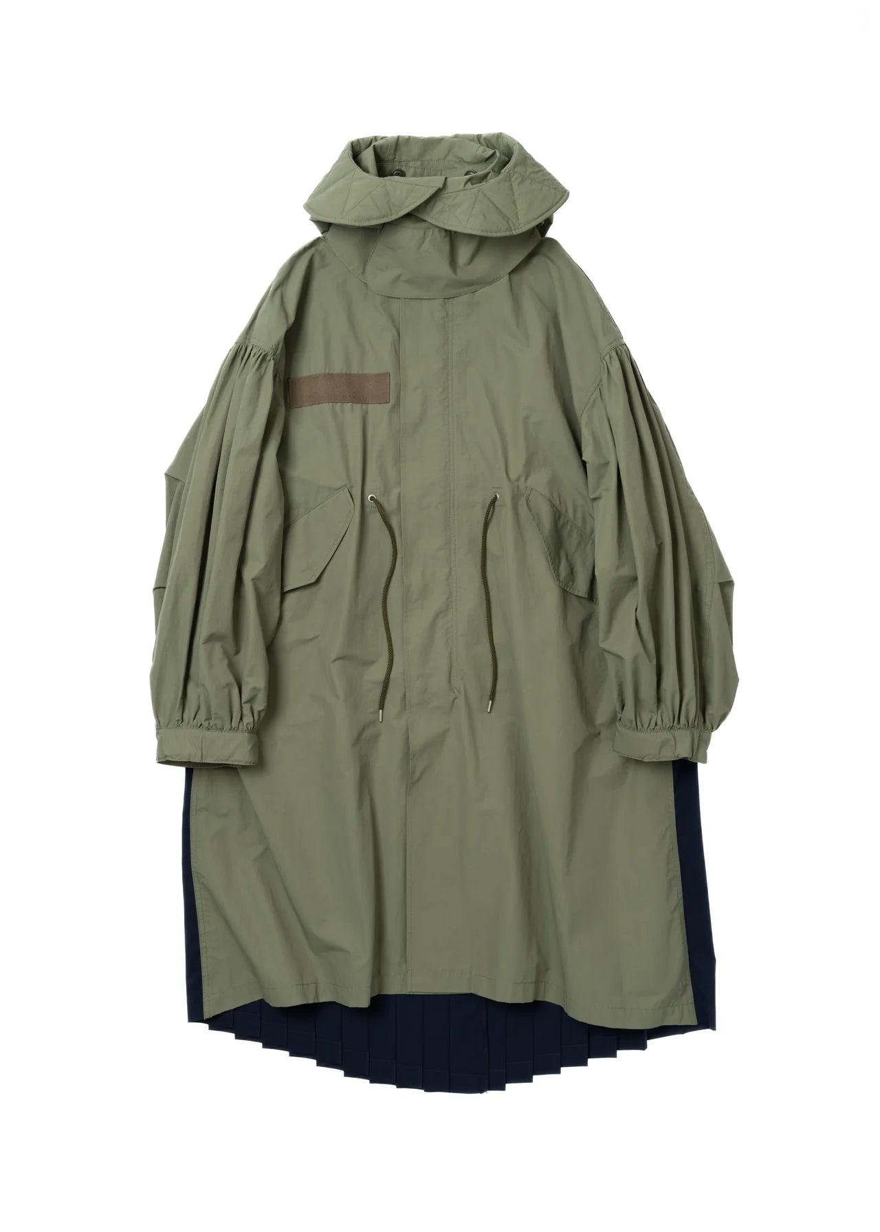 docking pleats mod’s coat