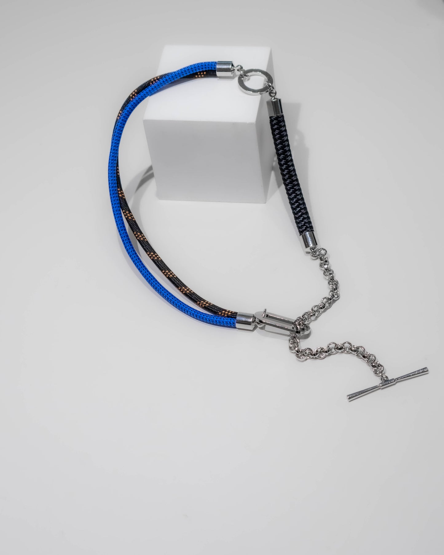 mixed rope chain necklace