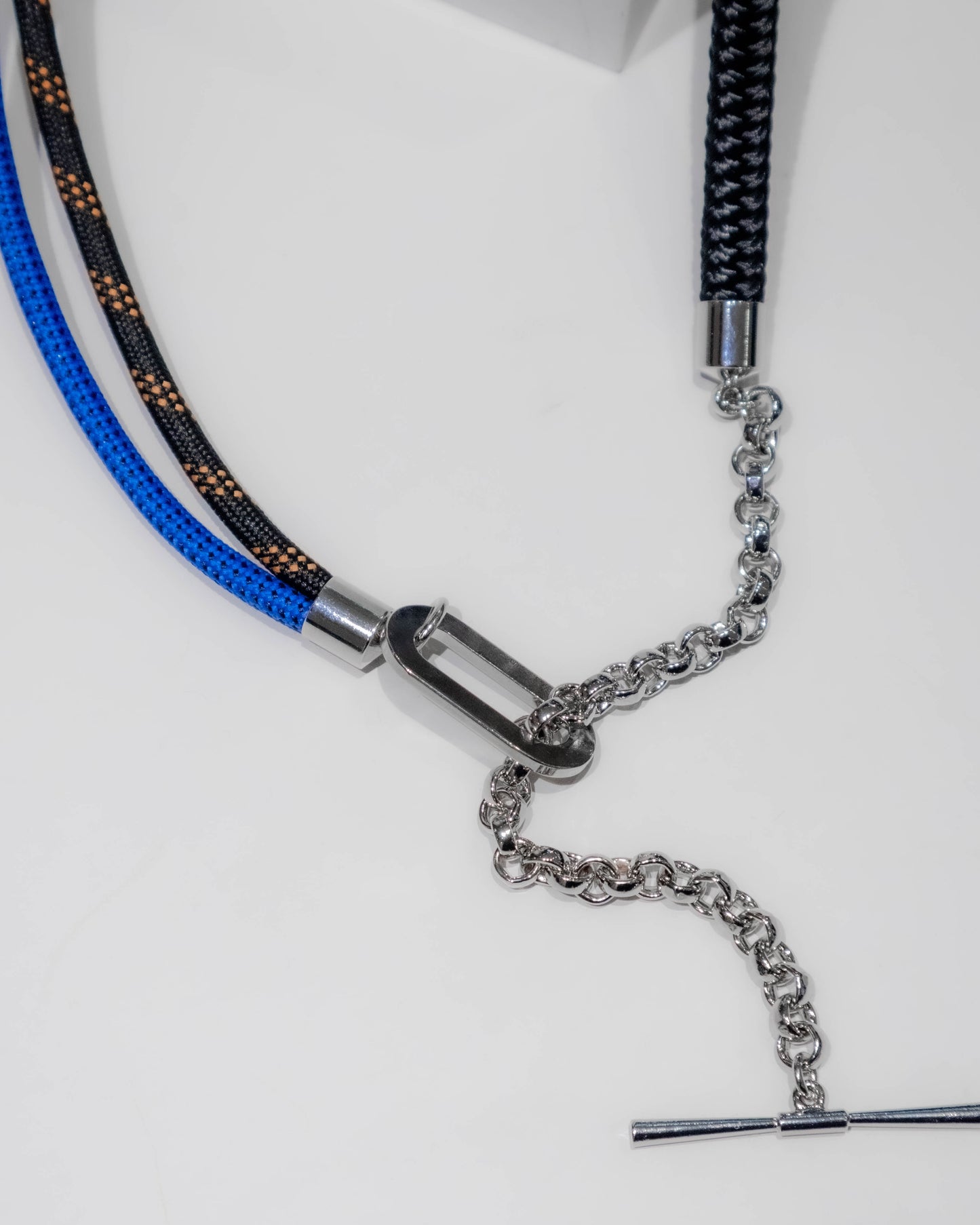 mixed rope chain necklace