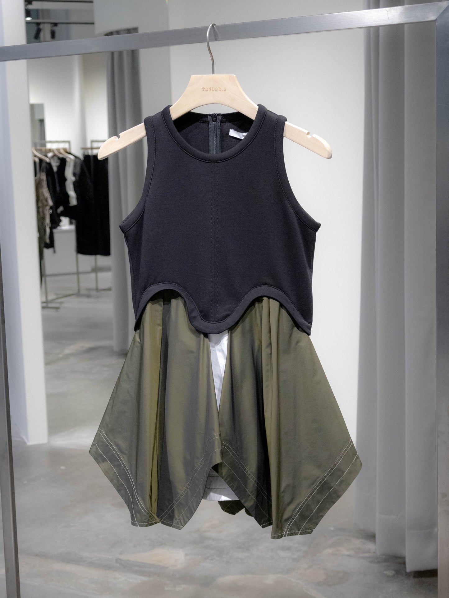 Irregular hem tank top