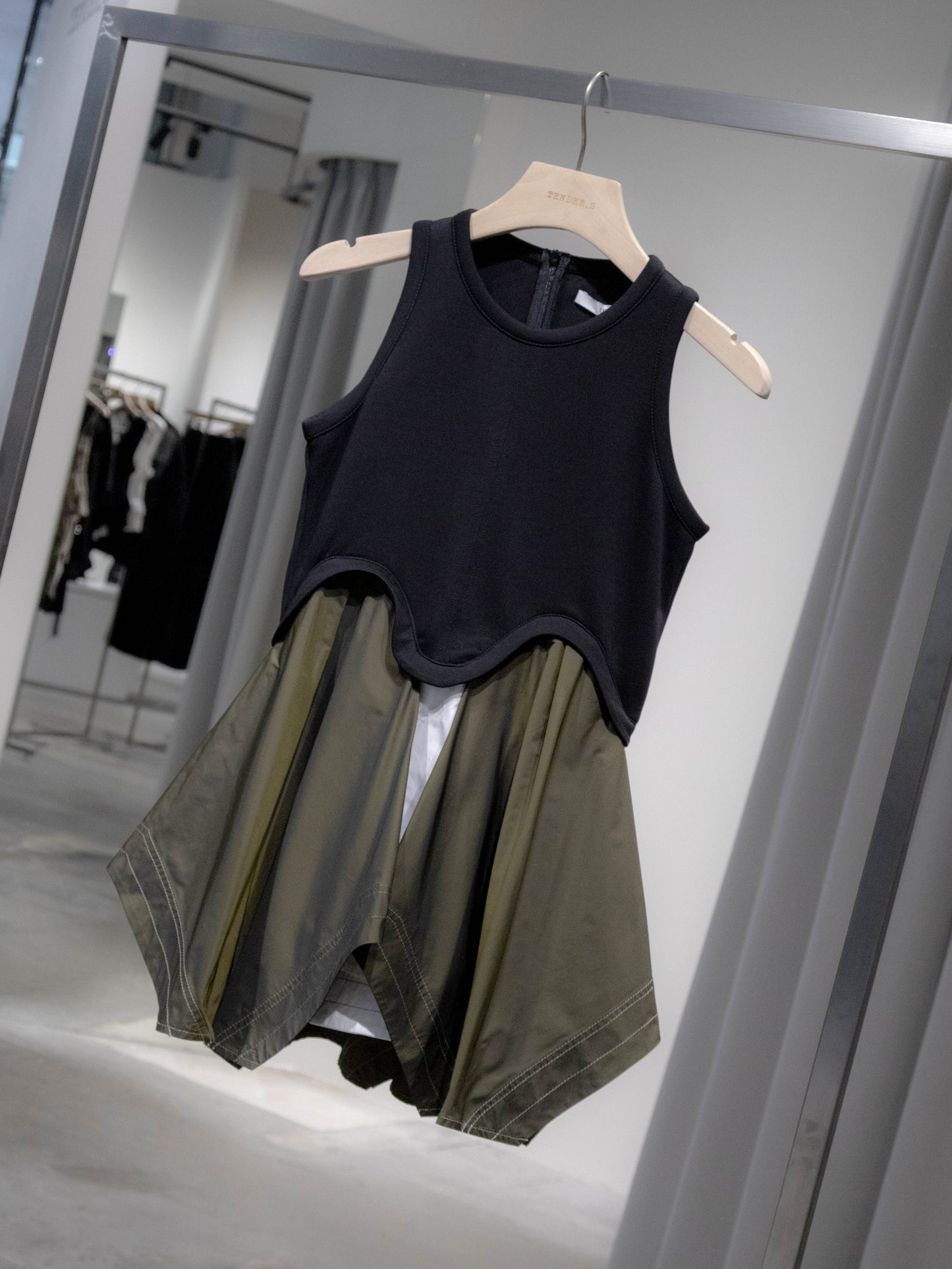 Irregular hem tank top