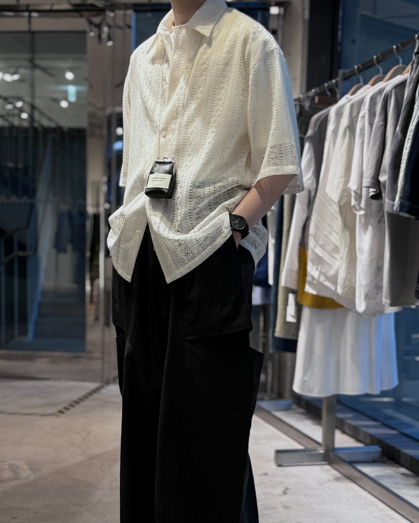 lace shirt