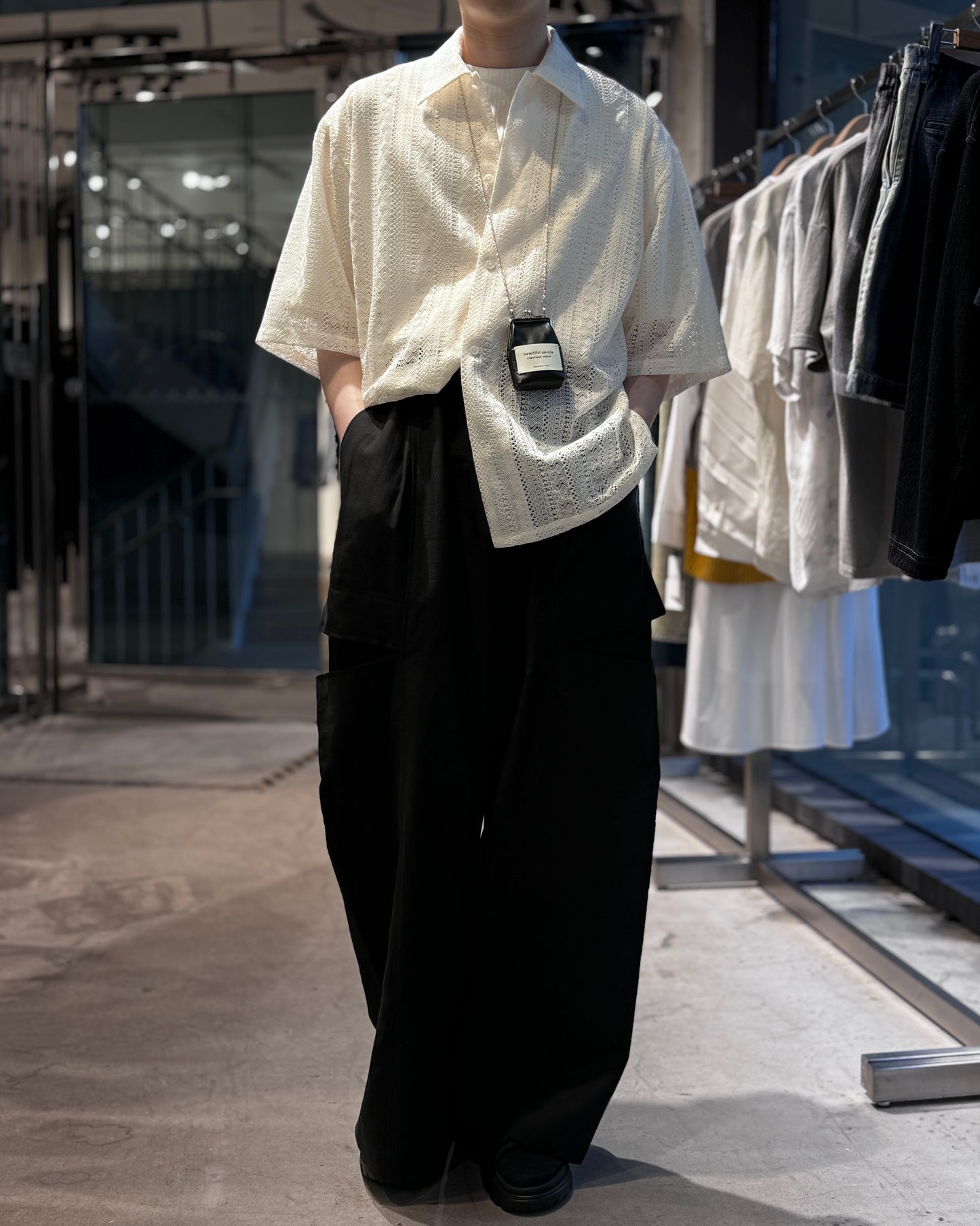 lace shirt