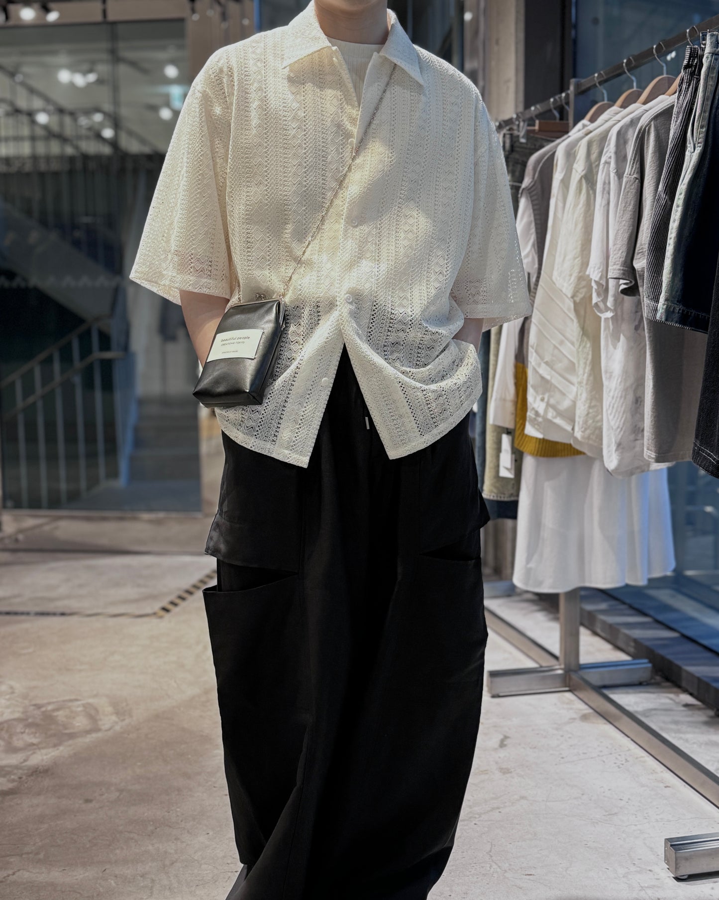 lace shirt