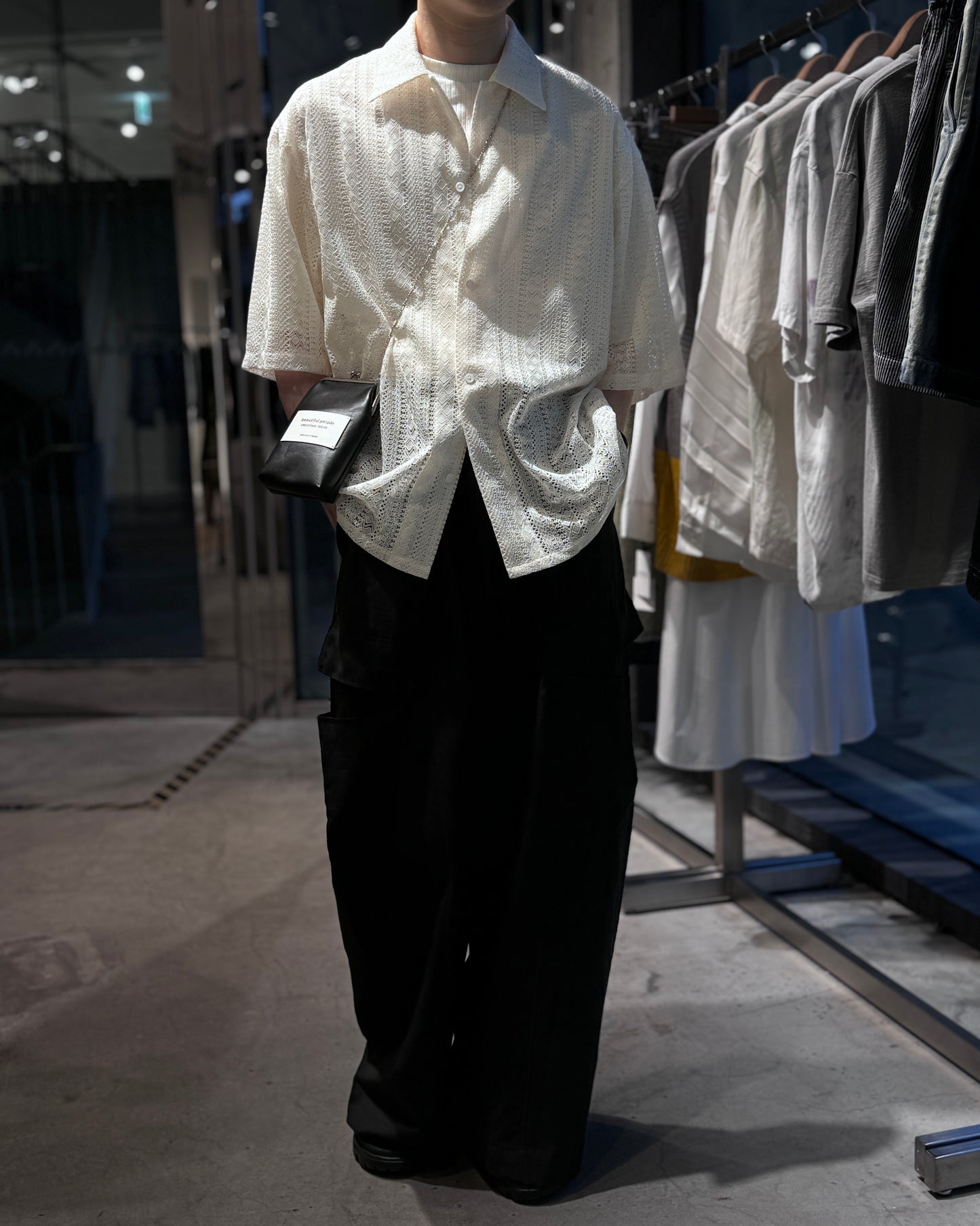 lace shirt