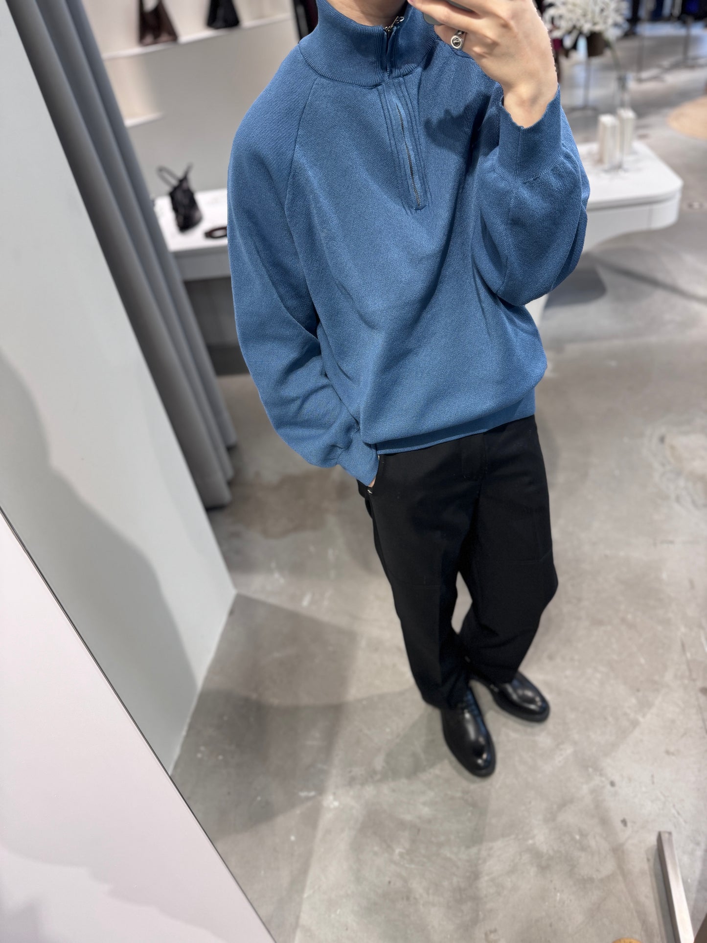 active dry half zip pullover