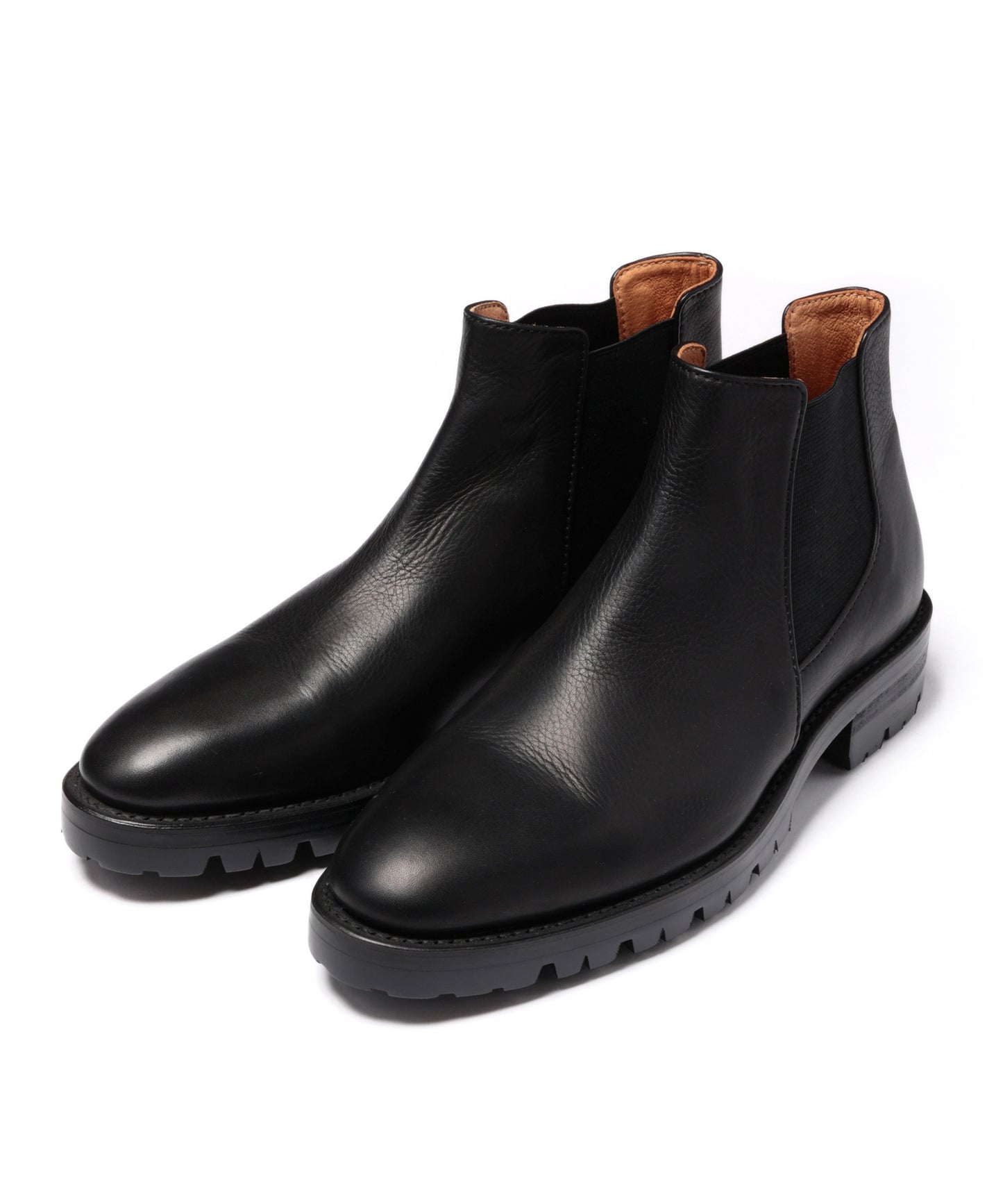 water proof shirink x vibram sole chelsea boots