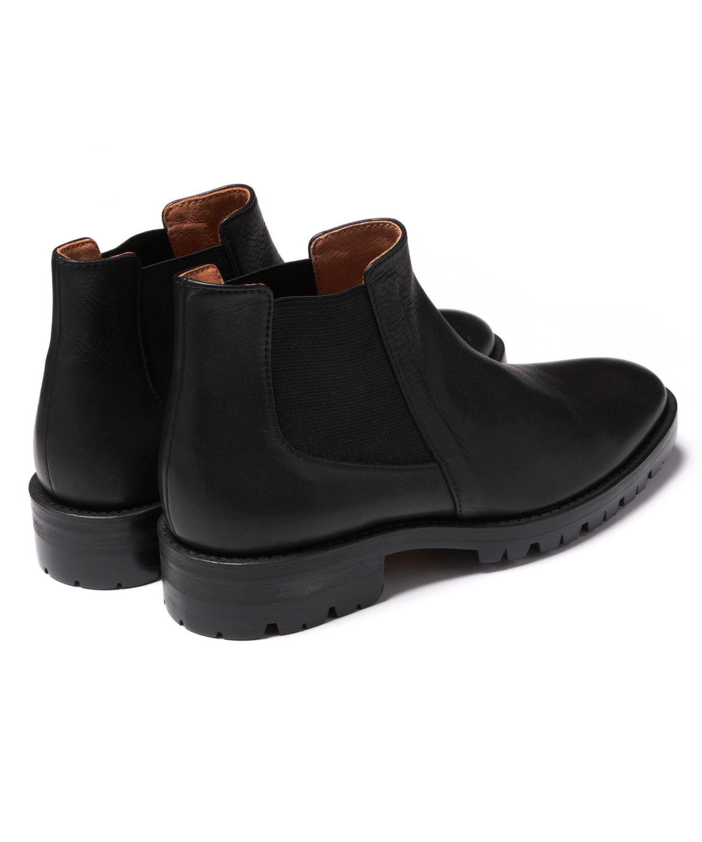 water proof shirink x vibram sole chelsea boots