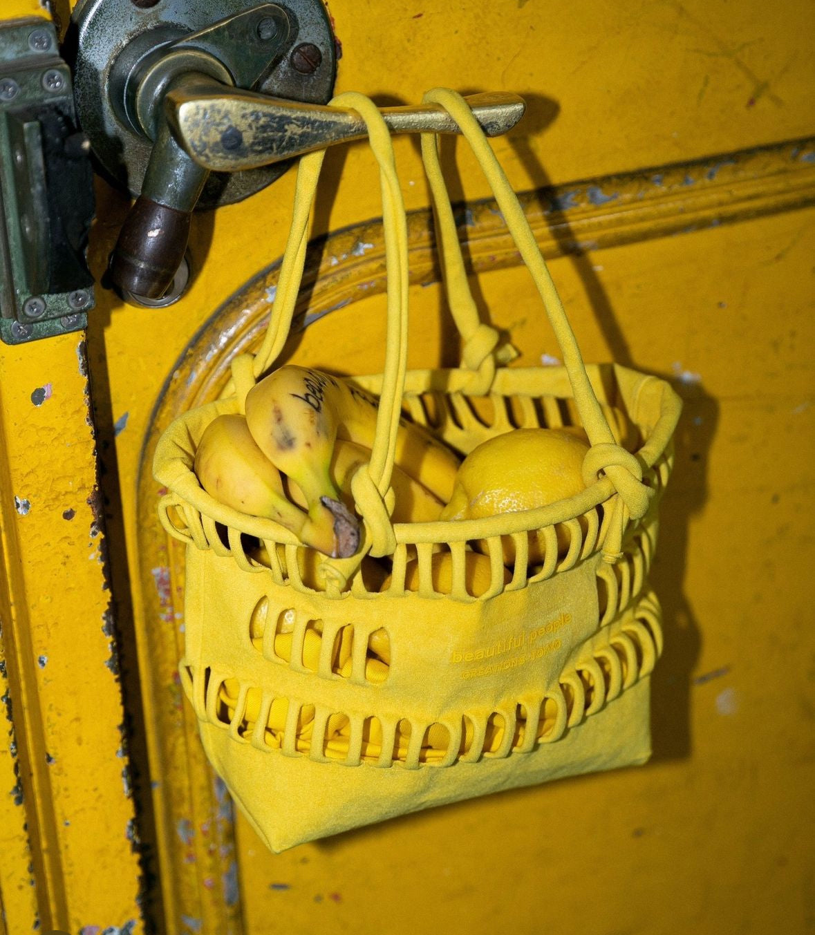 knobu knit shopping basket bag s