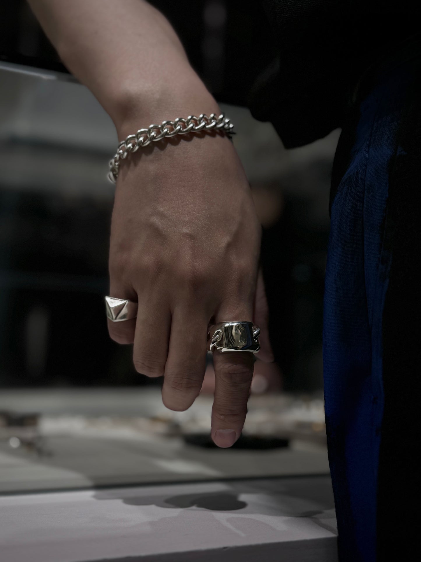 curve loosen cut id ring -L-