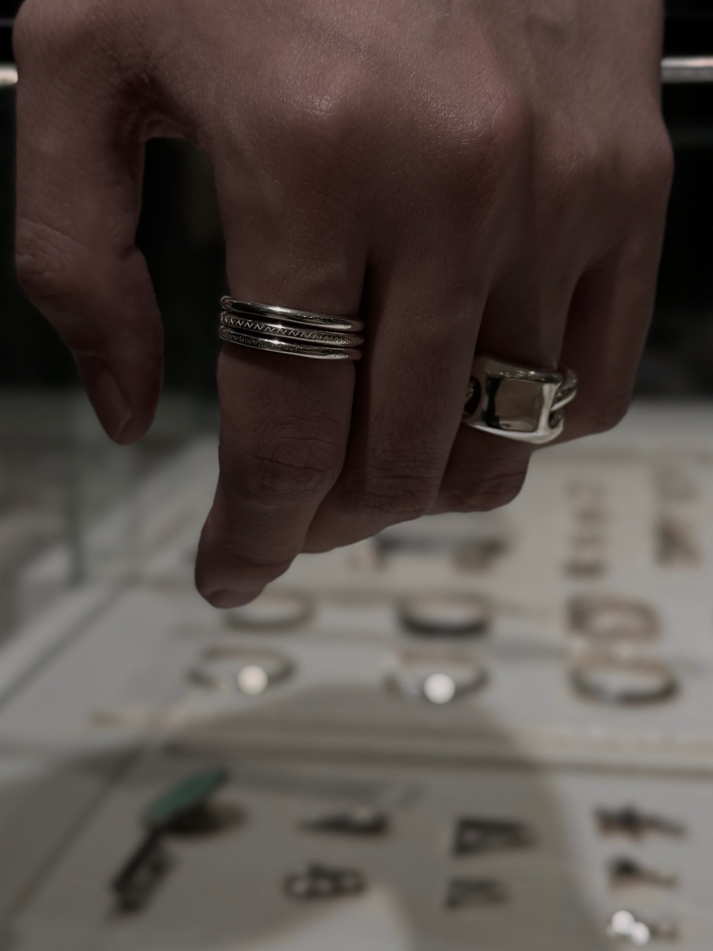 3 stack ring