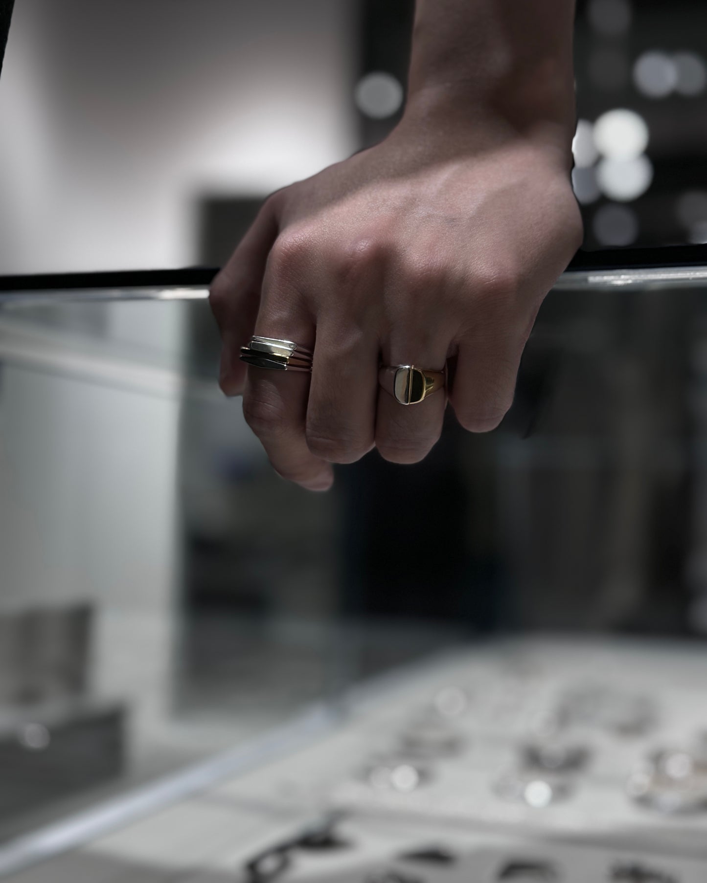 dual natured signet ring