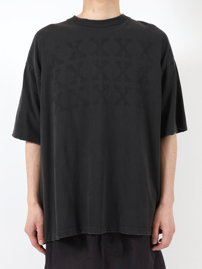 xxxxx damage pigment boxy tee
