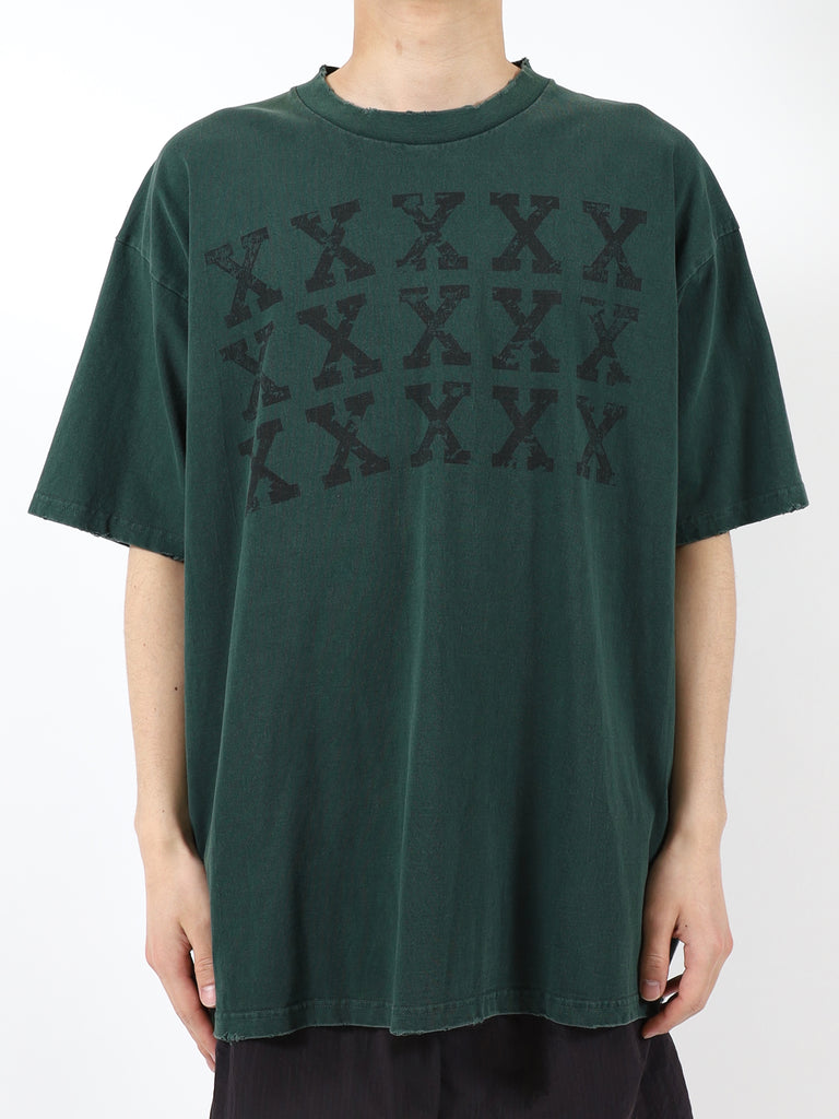 xxxxx damage pigment boxy tee