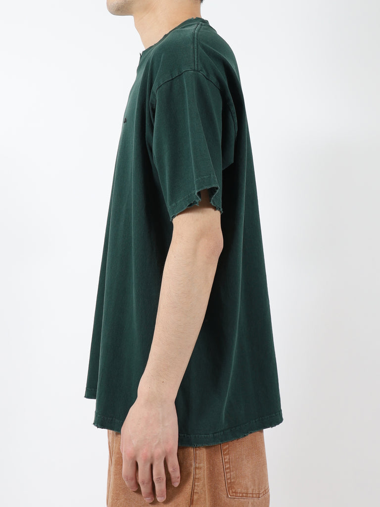 damage pigment logo boxy tee
