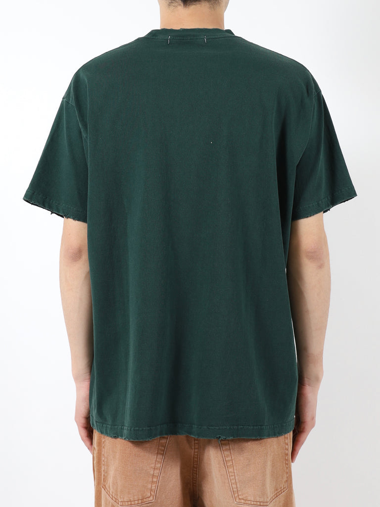 damage pigment logo boxy tee
