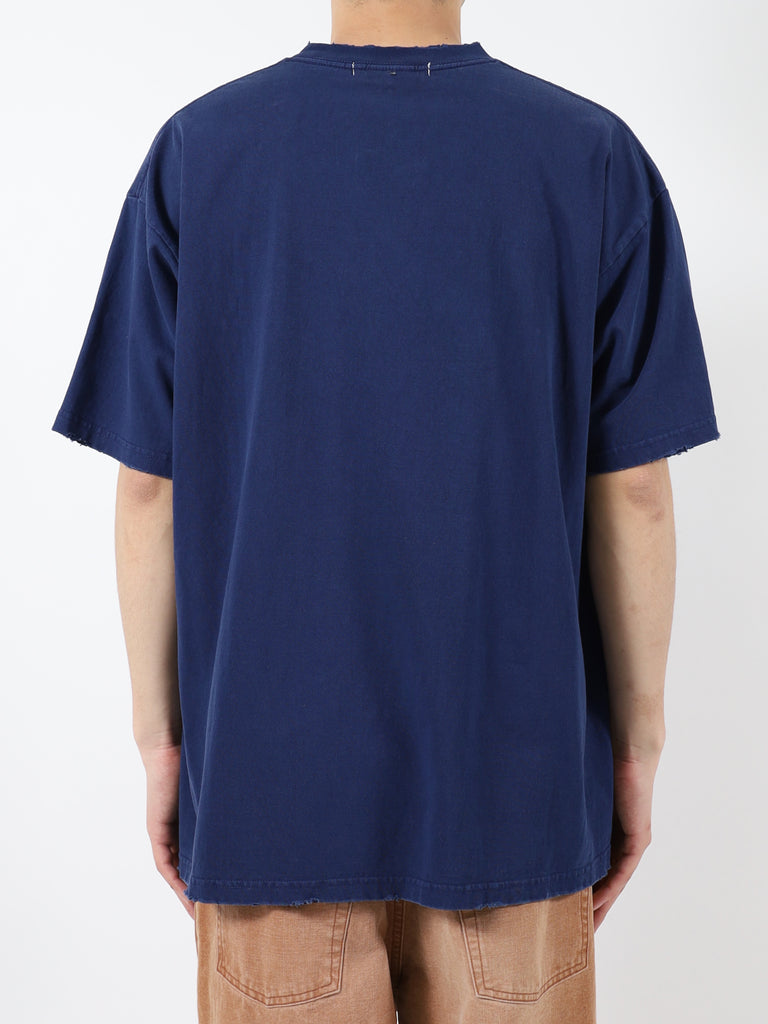 damage pigment logo boxy tee