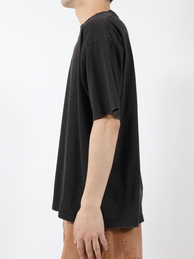 damage pigment logo boxy tee