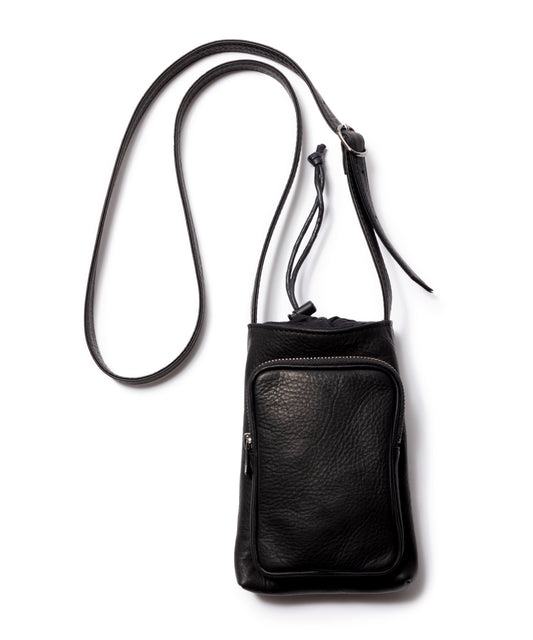 water proof washable leather mobile bag