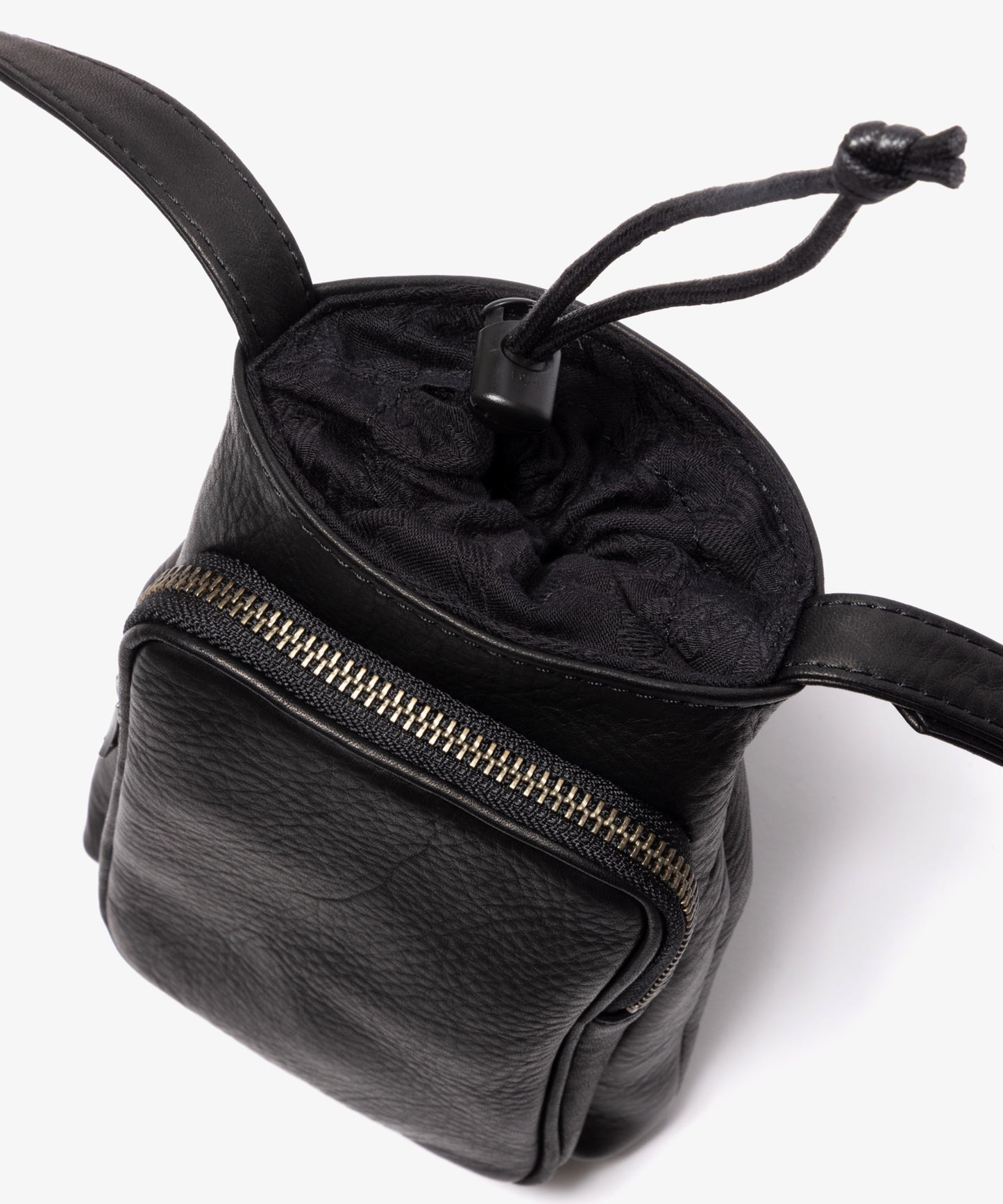 water proof washable leather mobile bag