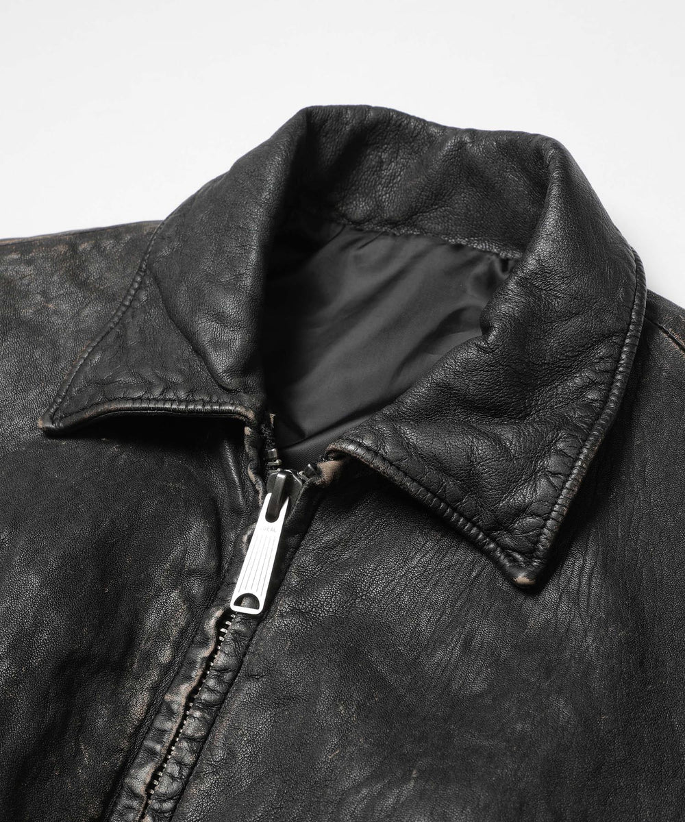 vintage craft sheep leather/oversize riders